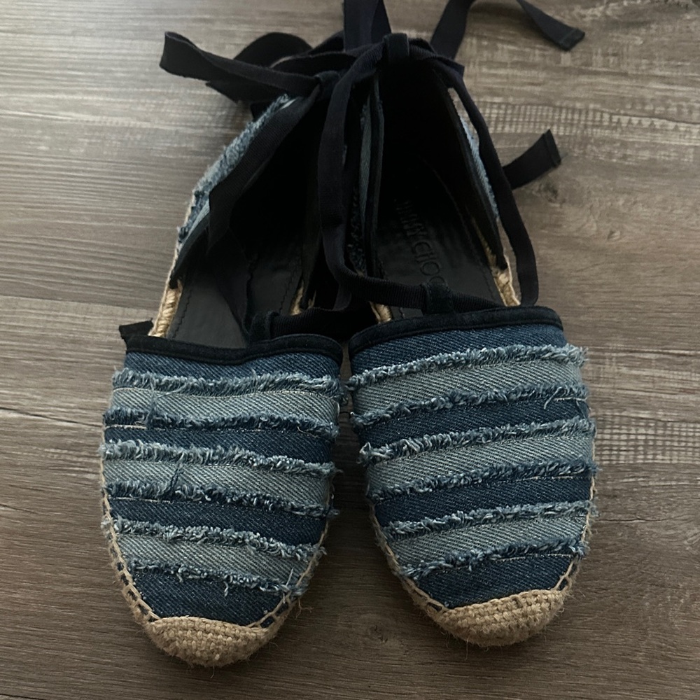 Jimmy Choo Denim Espadrilles